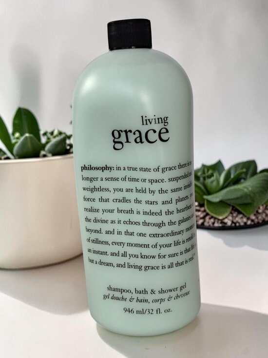 Philosophy Other - Philosophy "Living Grace" Shampoo Shower Gel & Bubble Bath 32 oz. Brand New